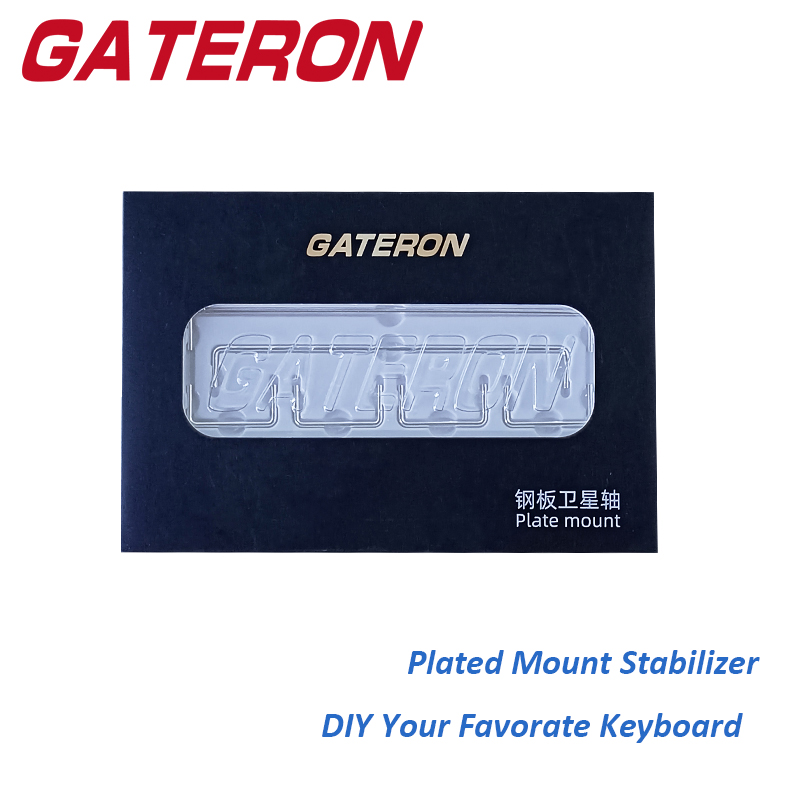 Hot Swap Pcb - GATERON Plate Mounted V2 Stabilizer Silver