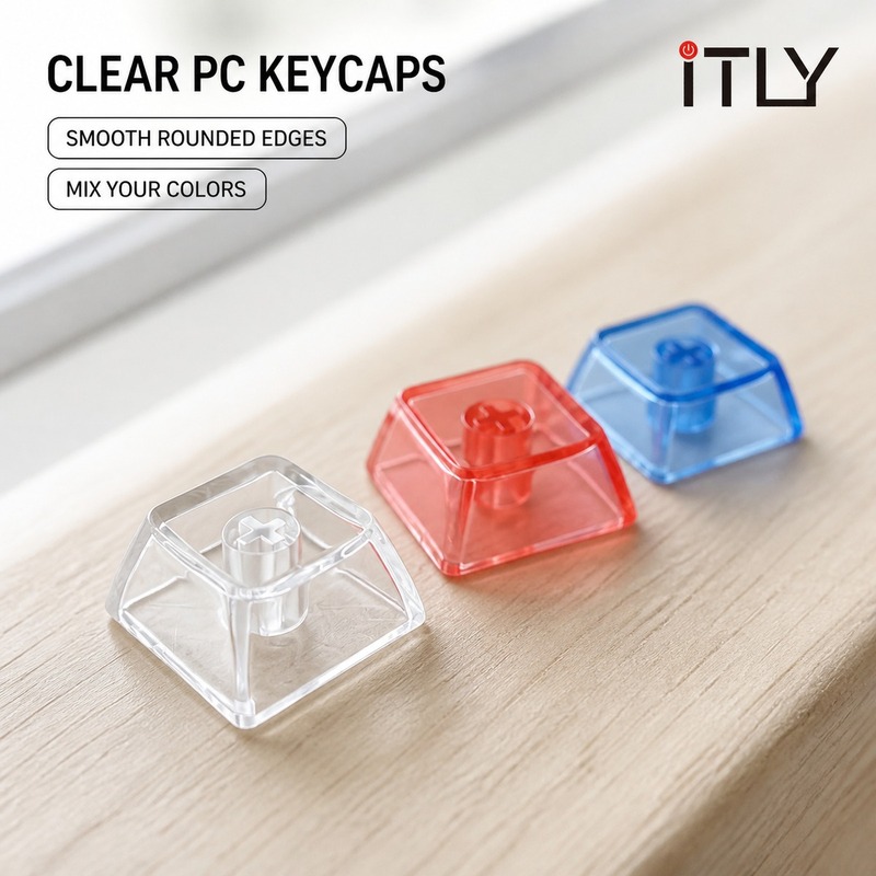 iTLY Square Transparent Keycap - Keycap Puller Ring 评论和价格