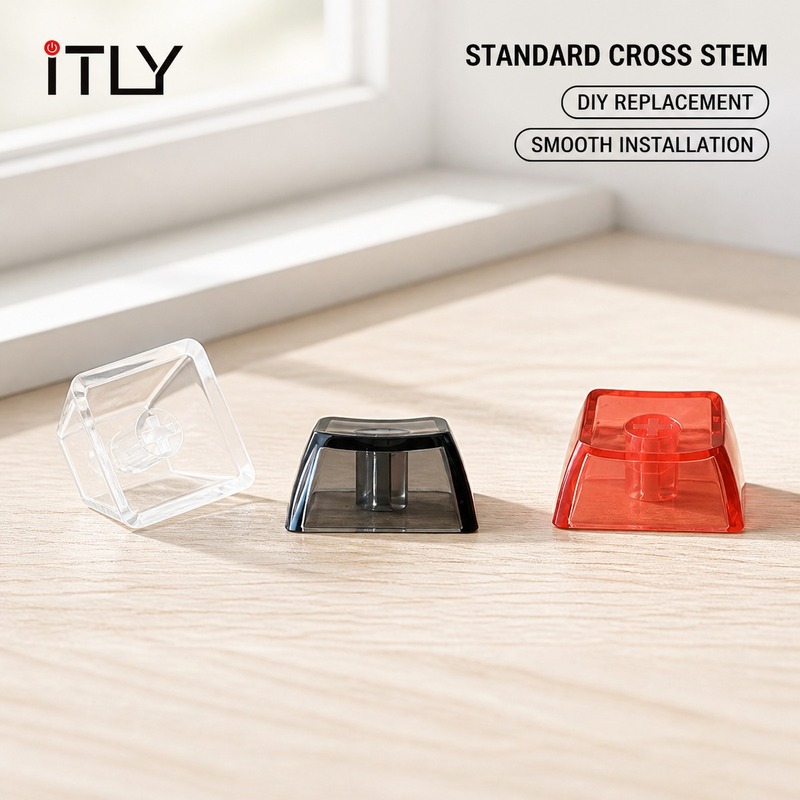 iTLY Square Transparent Keycap - Keycap Puller Ring 评论和价格