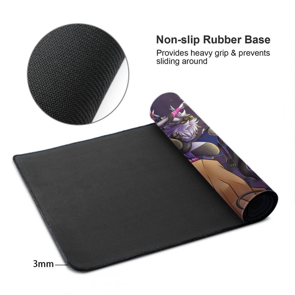 Protogen Mouse Pad Keyboard Mo - Gaming Keyboard Typewriter 评论和价格