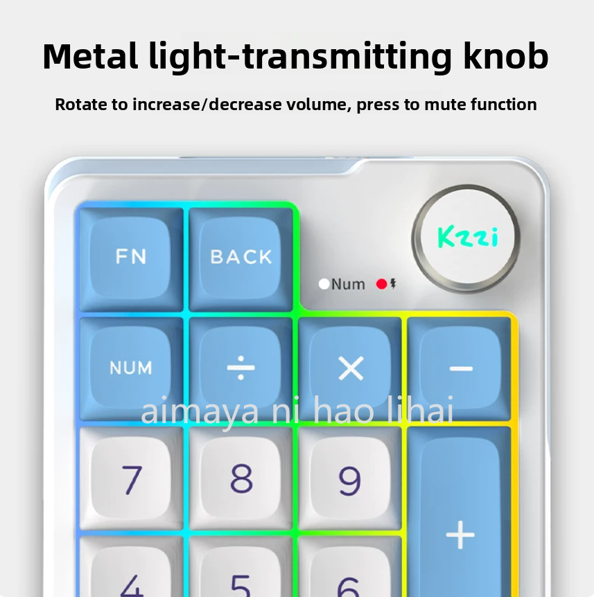 Kzzi K20 Mini Keypad Three Mod - Gaming Keyboard Mechanical Wireless 评论和价格