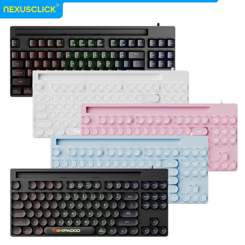 NexusClick Hot Sale 87 keys Ba - Gaming Keyboard Bundle 评论和价格