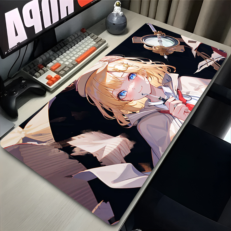 Popular Anime Mouse Pad Gaming - Gaming Keyboard Easy To Clean 评论和价格