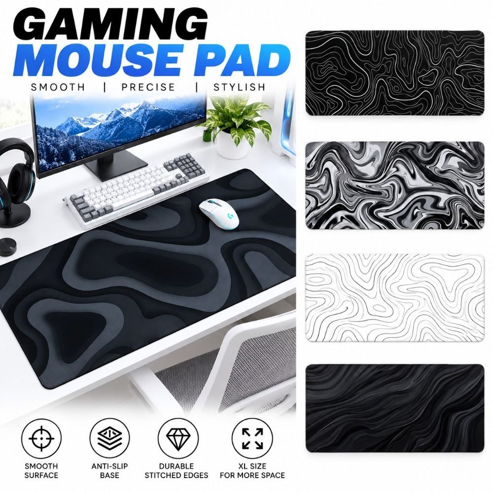 Large Gaming Mouse Pad Anti-Sl - Gaming Keyboard And Mouse 评论和价格