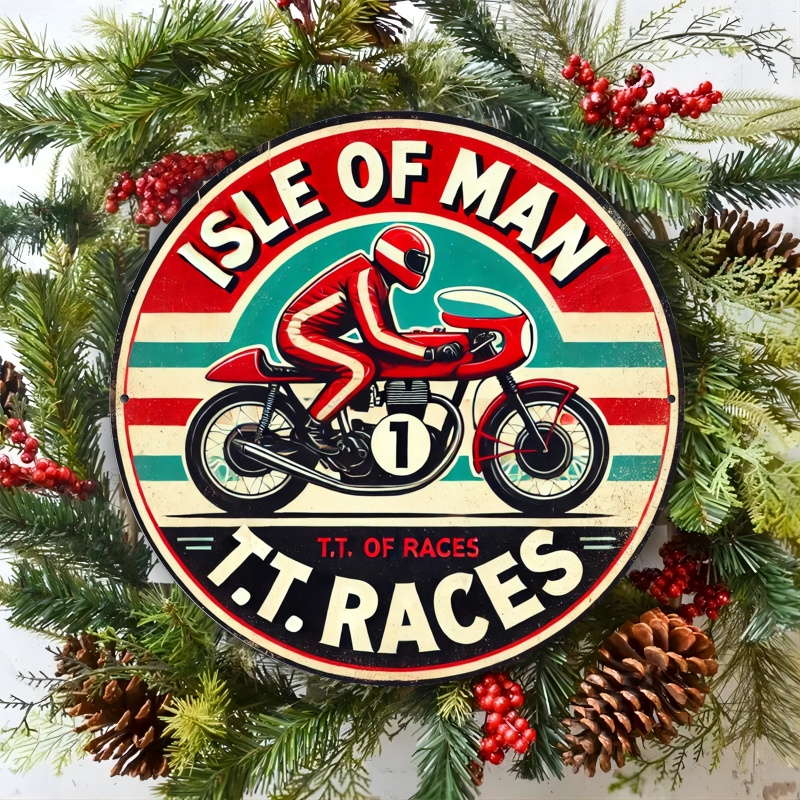 Vintage Isle of for Man TT Rac - Brass Weight Plate 评论和价格