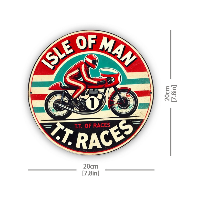 Vintage Isle of for Man TT Rac - Brass Weight Plate 评论和价格
