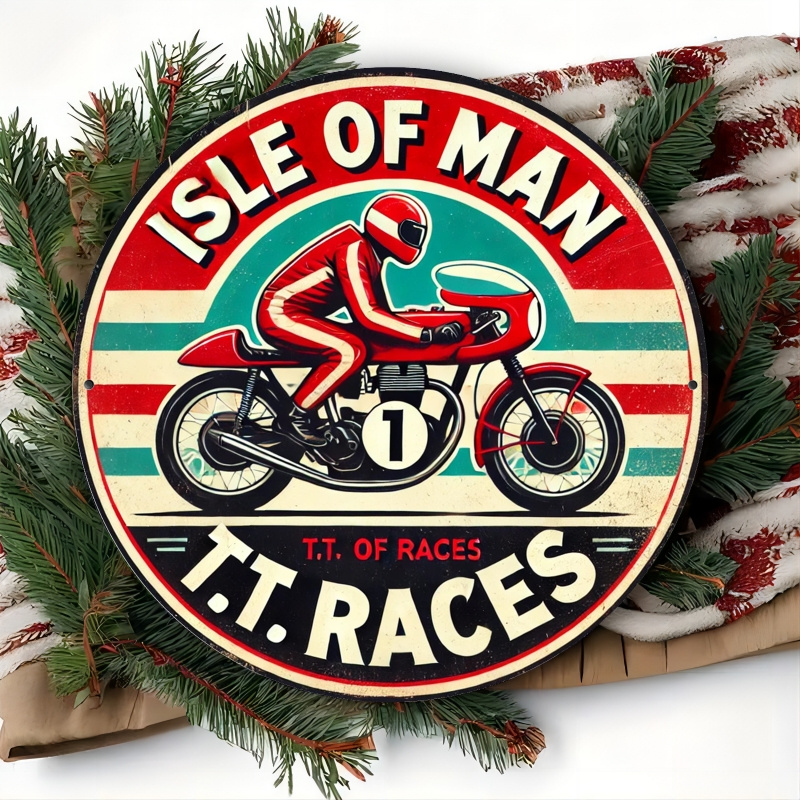 Vintage Isle of for Man TT Rac - Brass Weight Plate 评论和价格