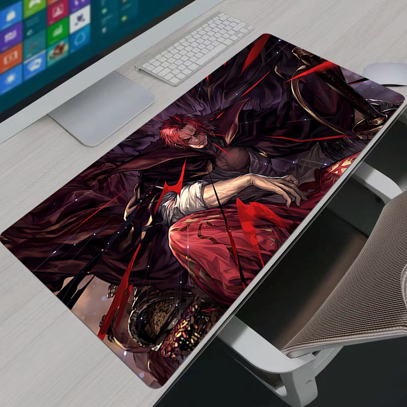 One Piece Shanks Mouse Pad Lar - Gaming Keyboard Easy To Clean 评论和价格
