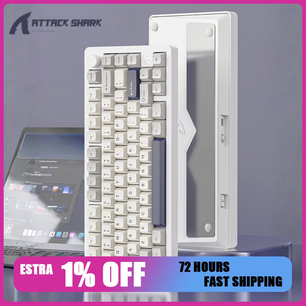 Attack Shark X86 Mechanical Ke - Gaming Keyboard Mechanical Wireless 评论和价格
