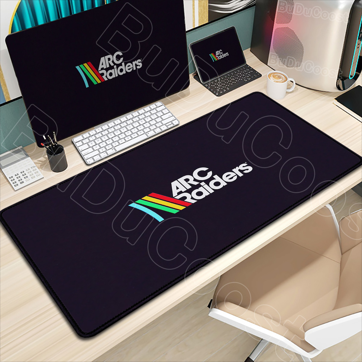 HD Print Anime Game ARC Raider - Gaming Keyboard Typewriter 评论和价格