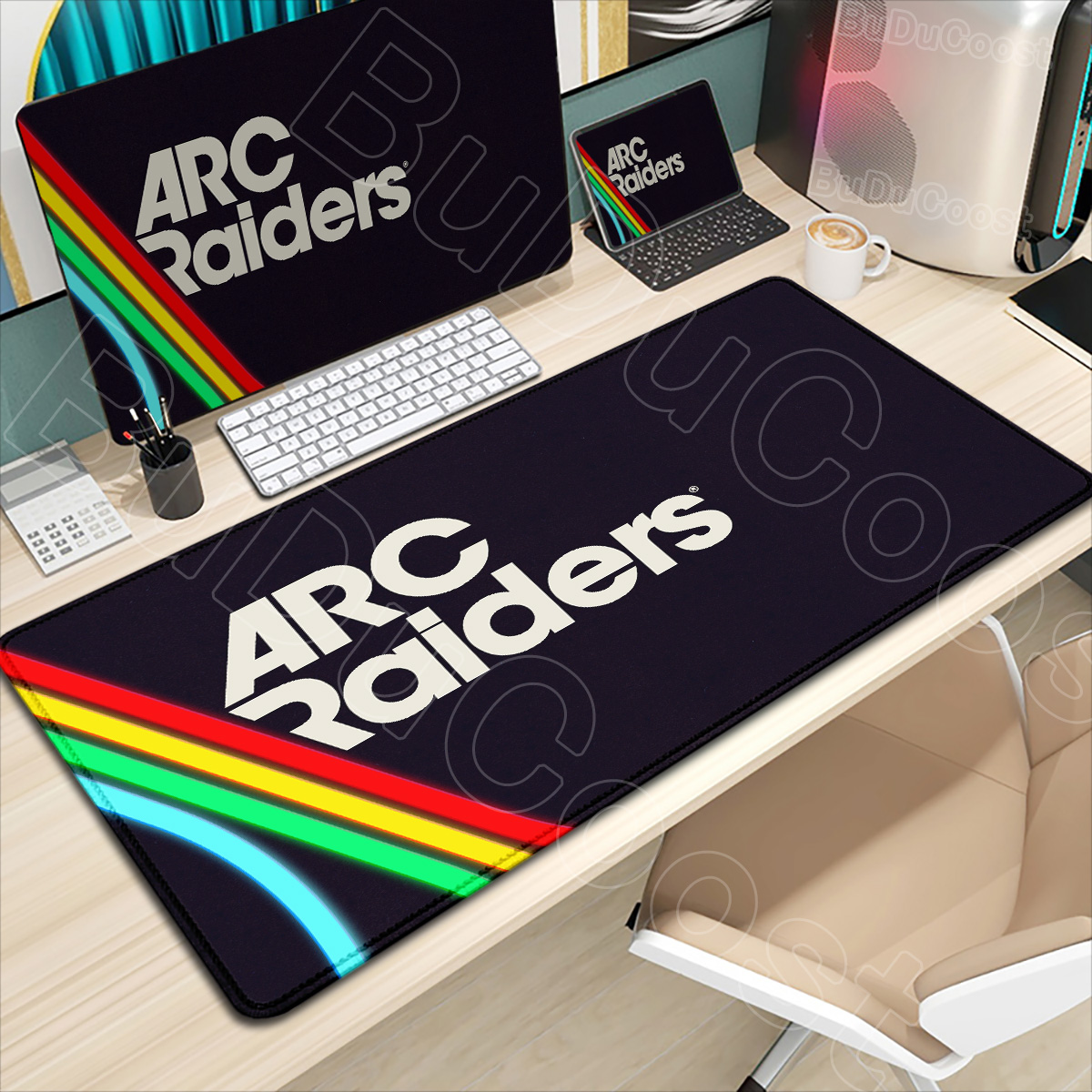 HD Print Anime Game ARC Raider - Gaming Keyboard Typewriter 评论和价格