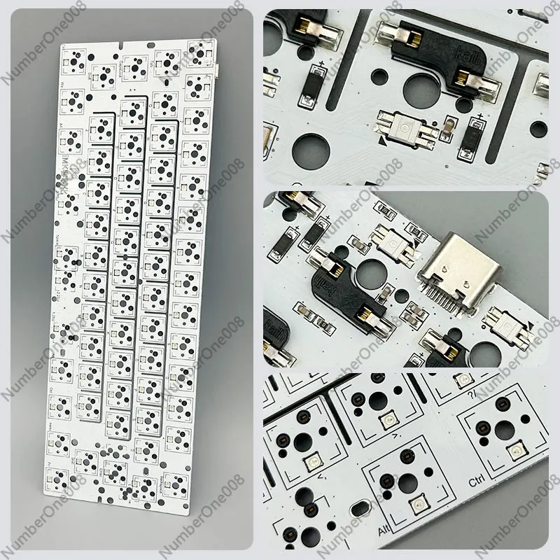 PCB Custom GH60 61 Key Mechani - Hot Swap Pcb 评论和价格