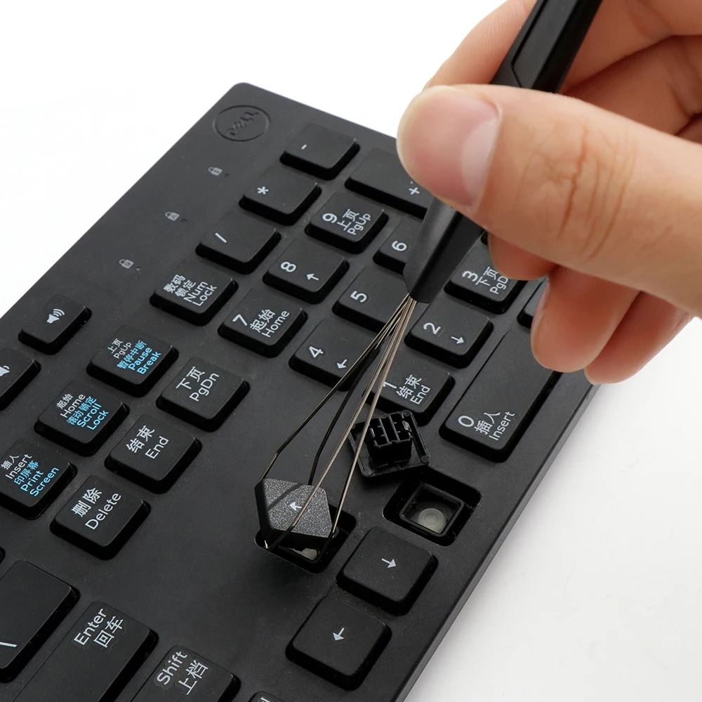 2 In 1 Multi-Purpose Mechanica - Keycap Puller Ring 评论和价格