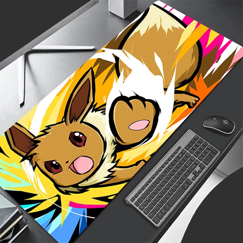 P-Pokemon Eevee Anime Gaming M - Gaming Keyboard Easy To Clean 评论和价格