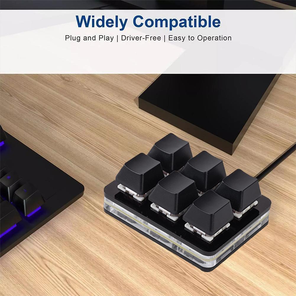 Mini 6 Keys Keyboard Bluetooth - Hot Swap Pcb 评论和价格