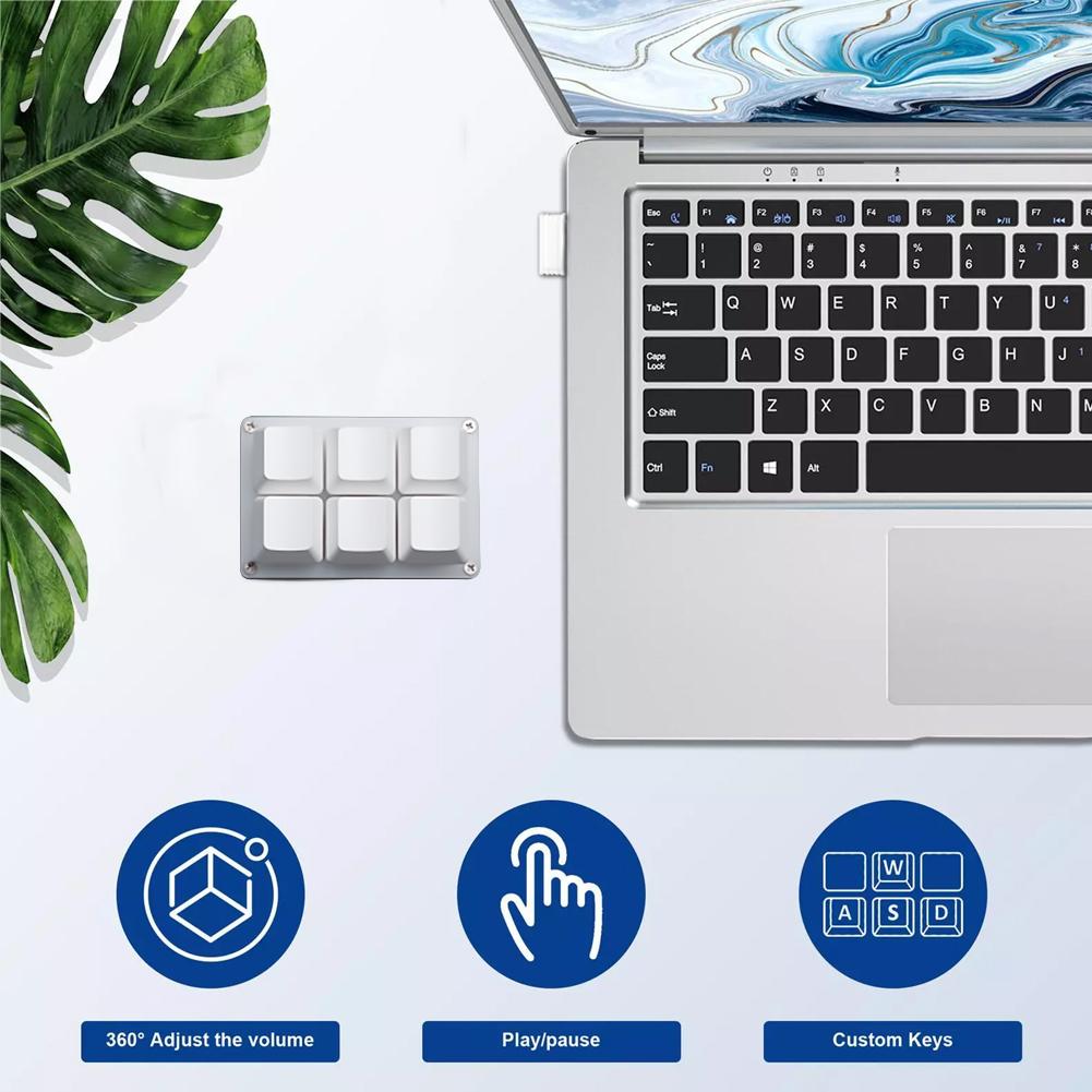 Mini 6 Keys Keyboard Bluetooth - Hot Swap Pcb 评论和价格