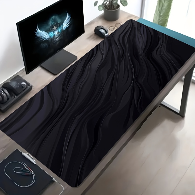 Black Liquid Wave Gaming Mouse - Gaming Keyboard Typewriter 评论和价格