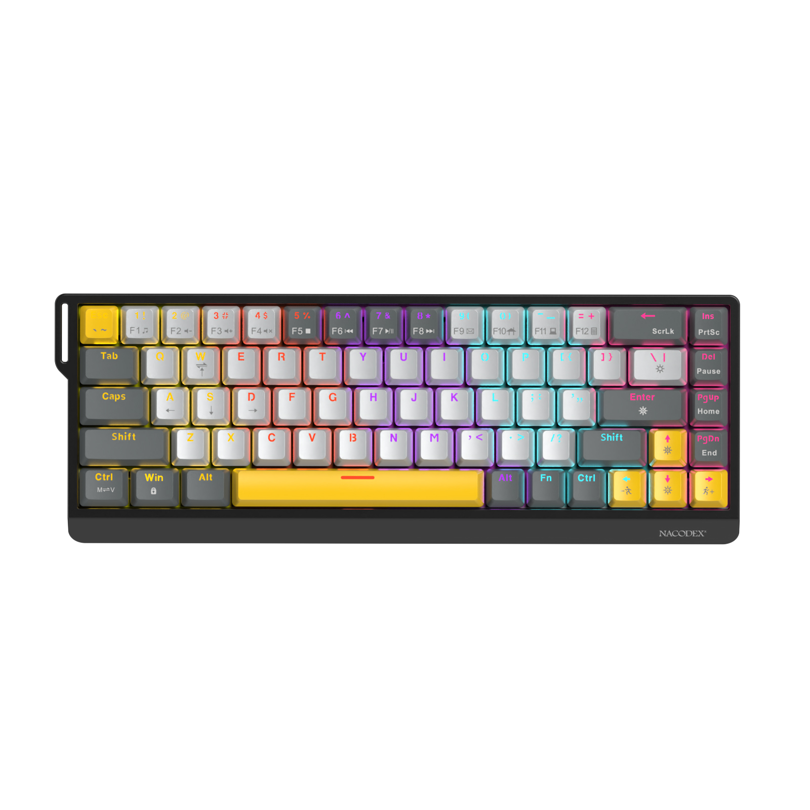 AJAZZ NK68 V2 Wired Mechanical - Keyboard Gaming Mac 评论和价格