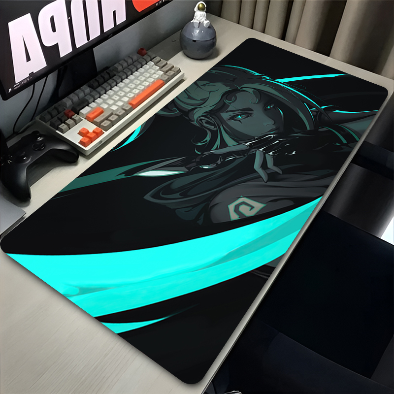 Mouse Pad Hot Game Valorant Je - Gaming Keyboard Easy To Clean 评论和价格
