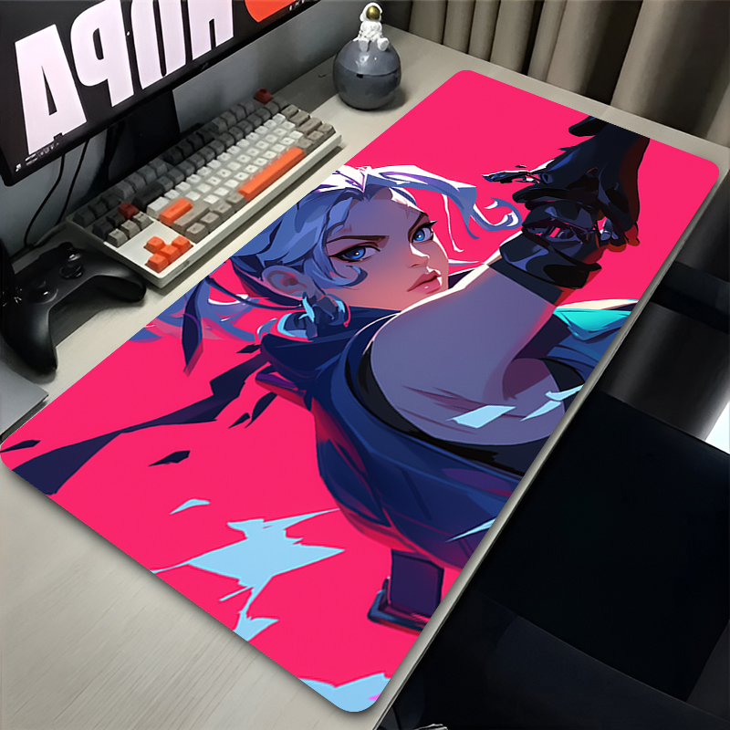 Mouse Pad Hot Game Valorant Je - Gaming Keyboard Easy To Clean 评论和价格