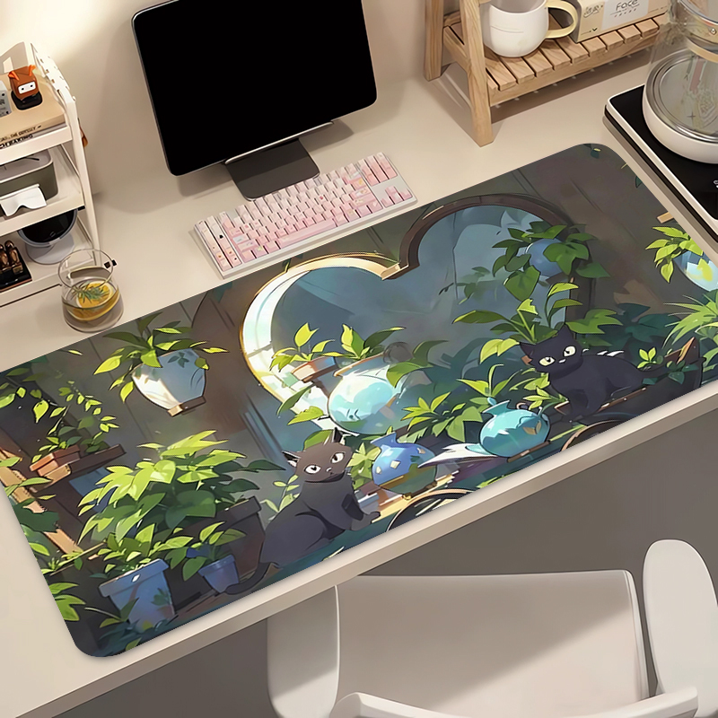 Kawaii Black Cat Silicone Soft - Gaming Keyboard And Mouse 评论和价格