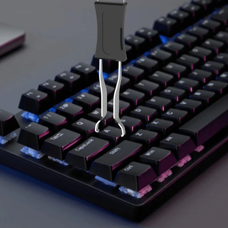 2 In 1 Multi-Purpose Mechanica - Keycap Puller Ring 评论和价格