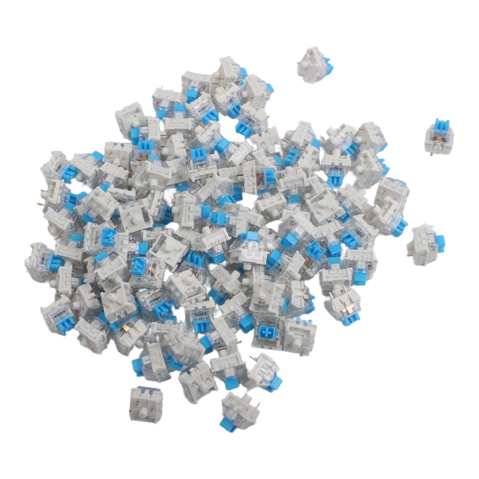 108PCS Blue Tactile Mechanical - Keyboard Gaming Blue Switch 评论和价格