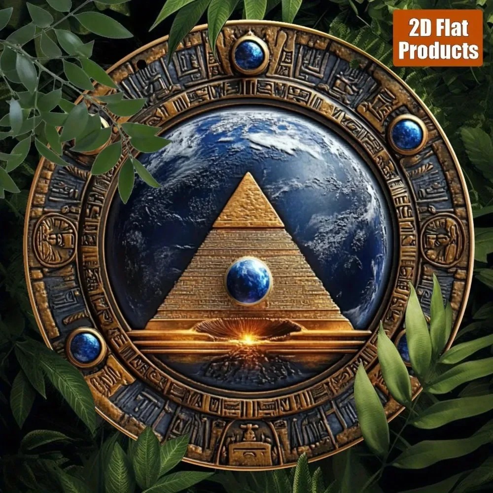 CIFBUY Vintage Psychedelic Alu - Brass Weight Plate 评论和价格