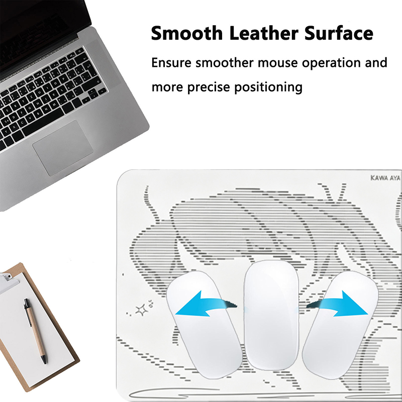 1Pcs Leather Mouse Pad Anime A - Gaming Keyboard And Mouse 评论和价格